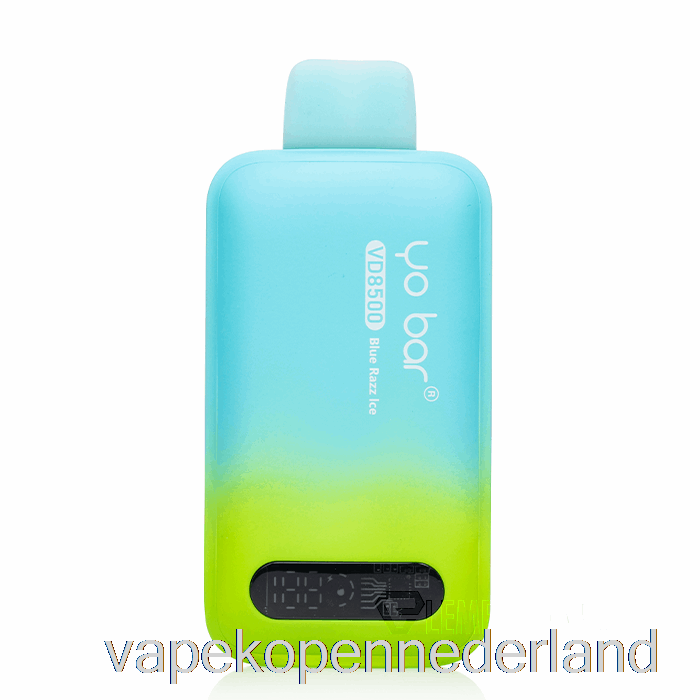 Elektronische Sigaret Vape Yo Bar Vd8500 Wegwerp Blauw Razz Ijs